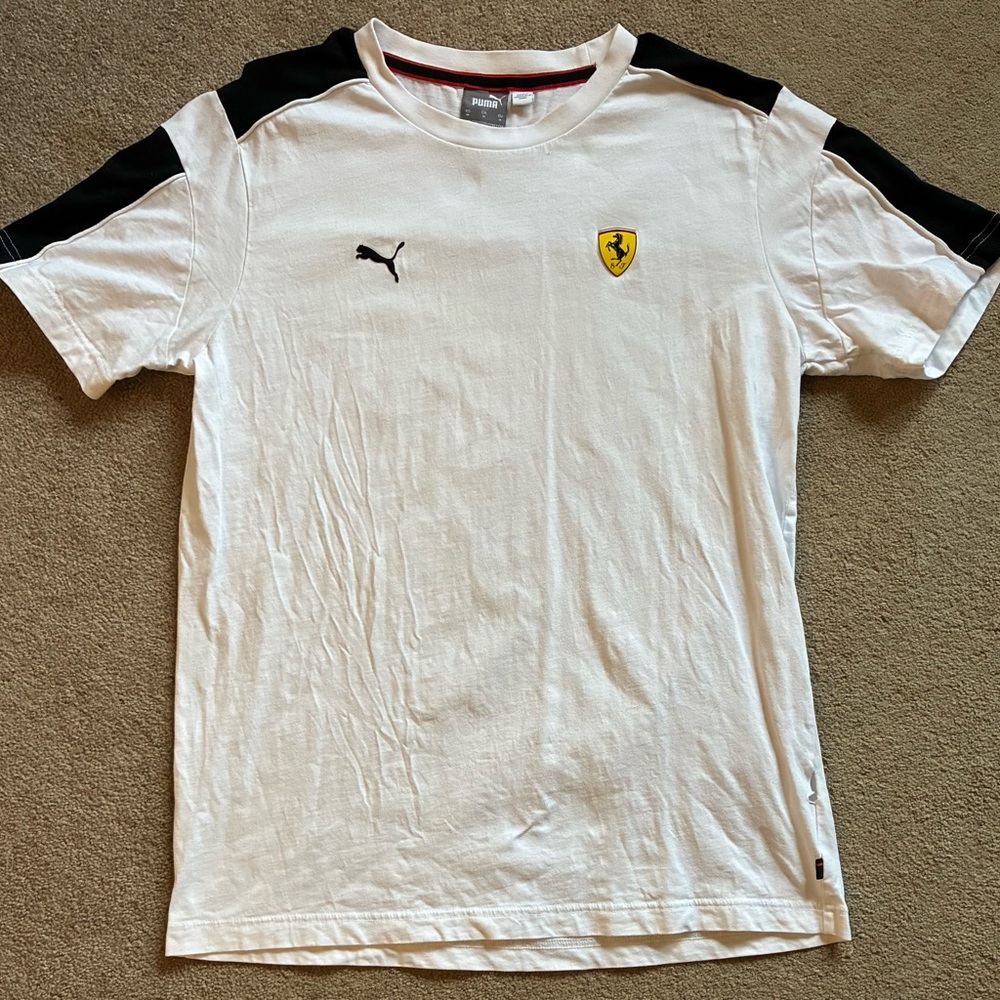 Puma Ferrari Scuderia F1 Racing T-Shirt Men’s Medium
